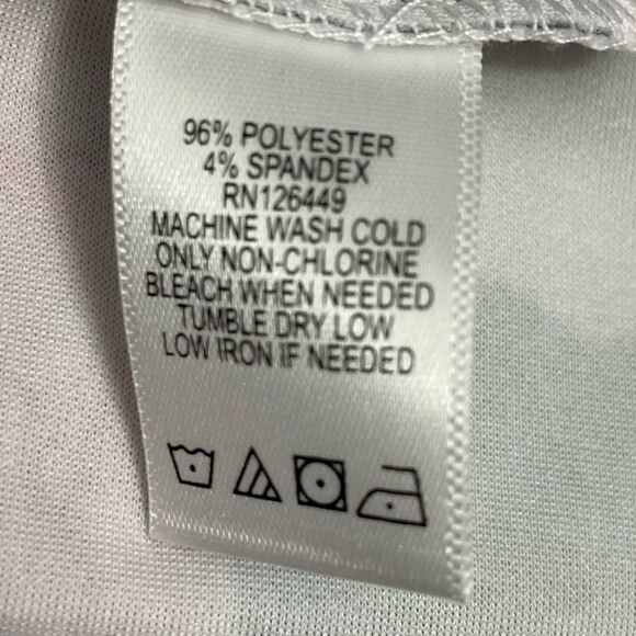 Marc Bouwer Unlimited Spring Floral Dress Cap Sleeve Colorful Size 2X - Picture 8 of 9